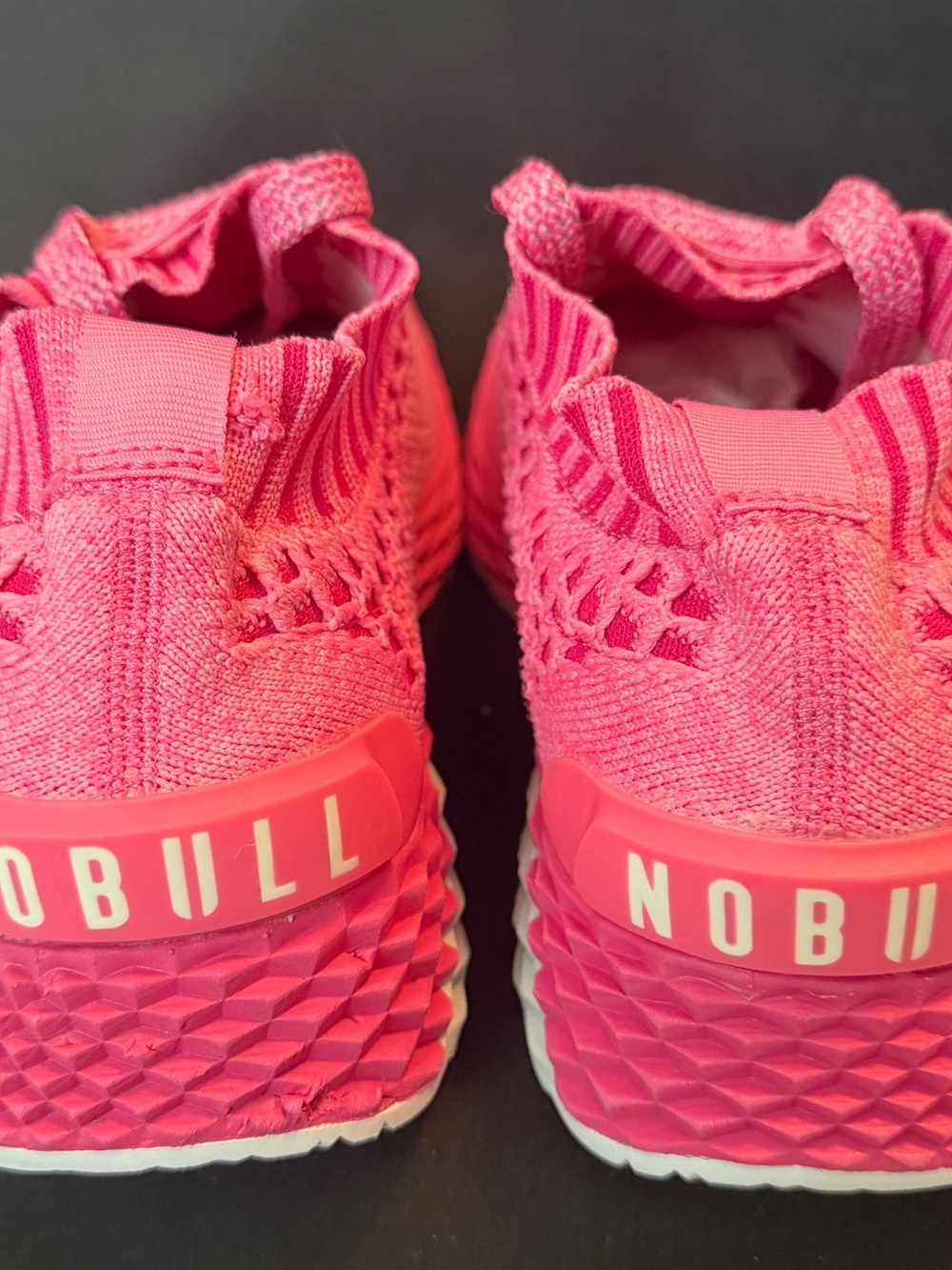 NOBULL All Day Knit Fuschia Women’s Size 10.5 - Picture 5 of 9